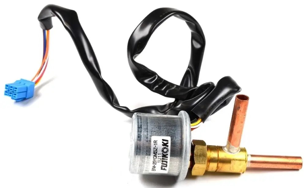 Elektronisches Einspritzventil mit Anschlusskabel und Stecker. Abgebildet ist ein Produkt der Marke Remko, geeignet für verschiedene Anwendungen.