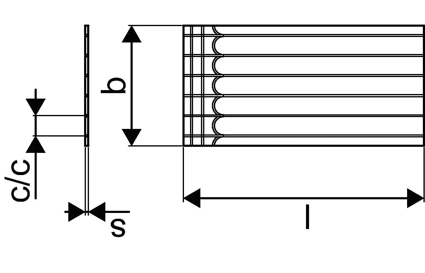 Technische Zeichnung des Uponor Siccus Mini Panels 1200x600x15mm (Art.-Nr. 1122381) mit Maßangaben.