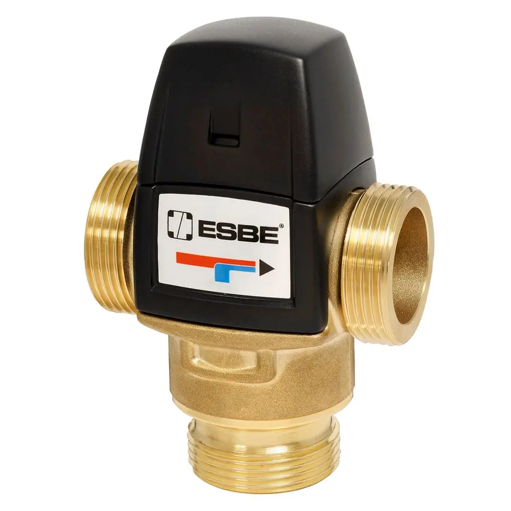 P-Pro Vergoldet Esbe Mischautomat Solar Vts522, 45-65 Grad, Dn20, Kvs3.2, G1", 31720100 - Bild 3