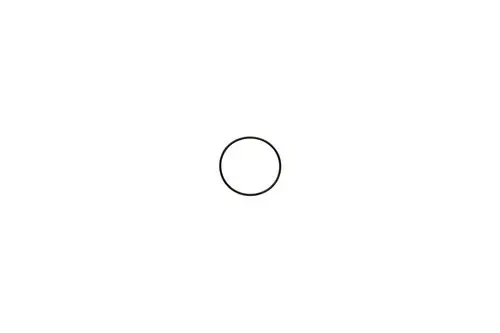 Schwarzer O-Ring vor weißem Hintergrund, hergestellt von Brötje, geeignet für verschiedene Dichtungsanwendungen in technischen Bereichen.