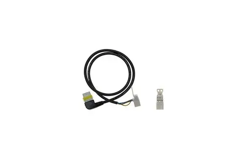 Netzleitung von Brötje mit einem geraden und einem rechtwinkligen Stecker sowie mehreren Anschlusskabeln für elektrische Verbindungen.