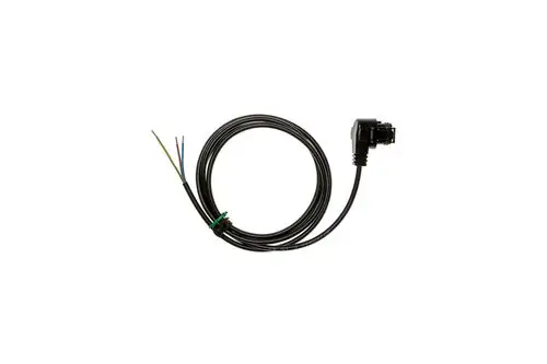 Kabel mit Stecker und mehreren Drähten für eine Verbindung, möglicherweise von Brötje, konzipiert für ein PWHS 3W Ventil.