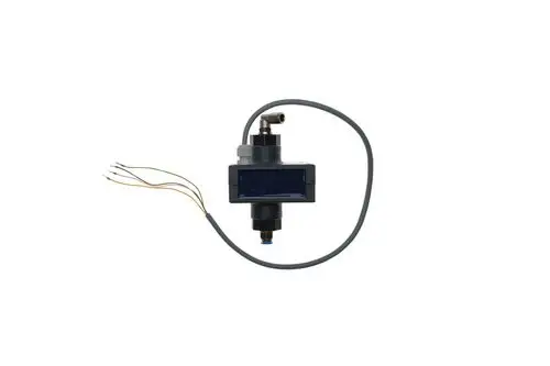 Sicherheitsventil von Brötje mit vier elektrischen Anschlüssen und einem flexiblen Schlauch. Geeignet für verschiedene Anwendungen im Bereich der Gebäudetechnik.