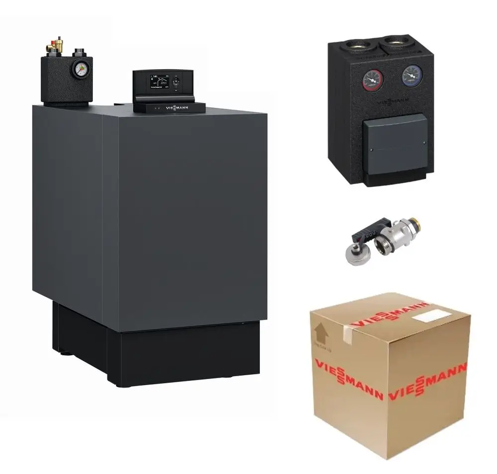 Viessmann Paket Vitoladens 300-C 29kW modulierend vitographite, Z022495