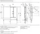 Technische Zeichnung eines Viessmann Verteilerschrank Typ D-UP, RAL9016, mit Maßangaben.