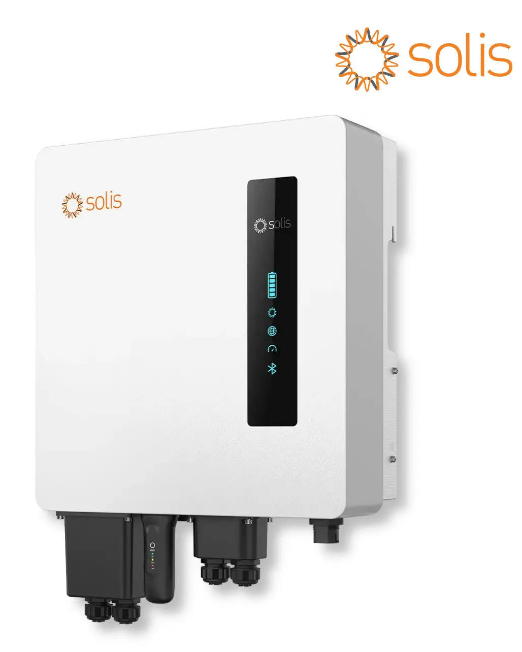 Produktbild des Solis Wechselrichters S6-EA1P4.6K-L, einphasiger Niederspannungs-Wechselrichter mit AC-Kopplung, 4.6 kW.