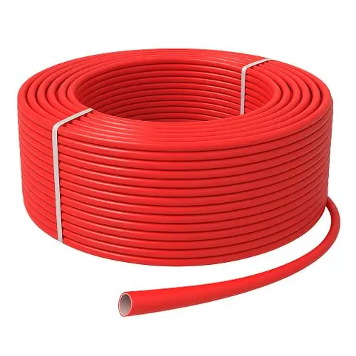Rolle PE-RT Heizrohr, rot, 15 x 1,5 mm, für Fußbodenheizung, 5-schichtig, 600 m
