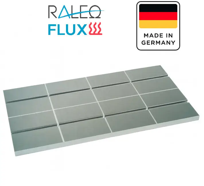 Produktbild: Trockenbauelement Alu EPS 035 DEO dh, 10 Stück, 1.000 x 500 x 30 mm. Verlegeabstand 25 cm. Hergestellt in Deutschland von Raleo Flux.
