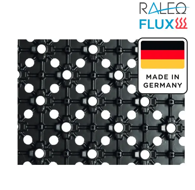 Noppenplatte ohne Dämmung für Fußbodenheizung, 1050 x 650 mm, Made in Germany