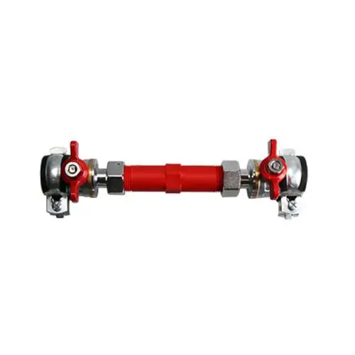 Einbaustrecke für Wasserzähler rot, MC10000208
