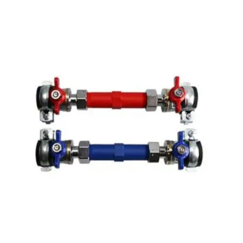 Installationsstrecke für Wasserzähler Set (blau/rot), MC10000209