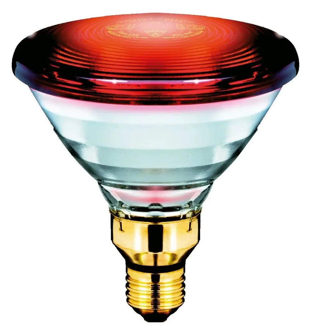 Heizstrahler E27 150W RAR-38E IR 230V Rot INFRARED 923806644210 - Bild 7