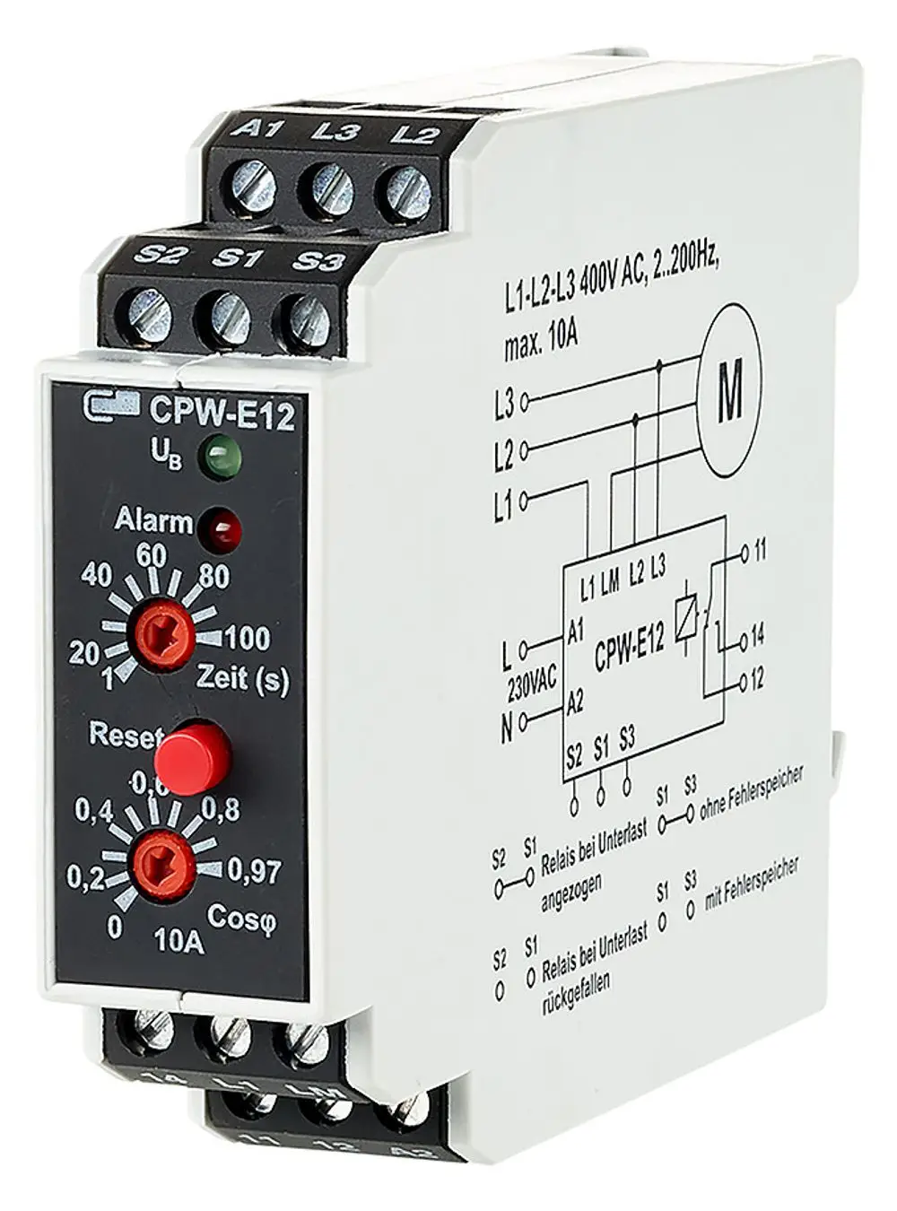 Metz Connect Grau Berwachungsrelais 230 V/Ac (Max) 1 Wechsler 1102810520 1 St. - Bild 6