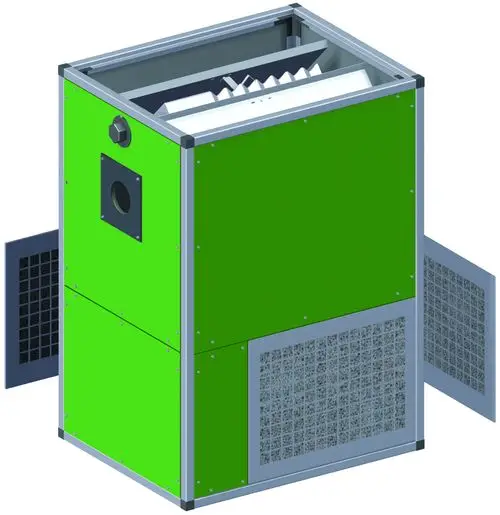 Remko RK Staubfilter F-200, 3-seitig, Pos. I-III, 296111