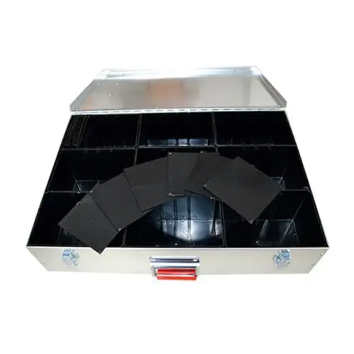 Robuster Fittingkoffer (leer), 580 x 405 x 125 mm, aus verzinktem Stahlblech zum Transport / Lagerung, MC20000220, Artikel in Kategorie