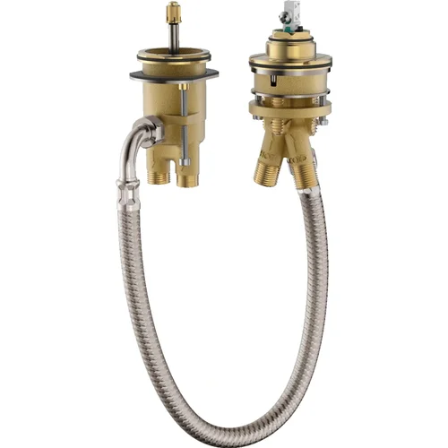 hansgrohe Grundkörper für 2-Loch Wannenrandarmatur für Einhebelmischer