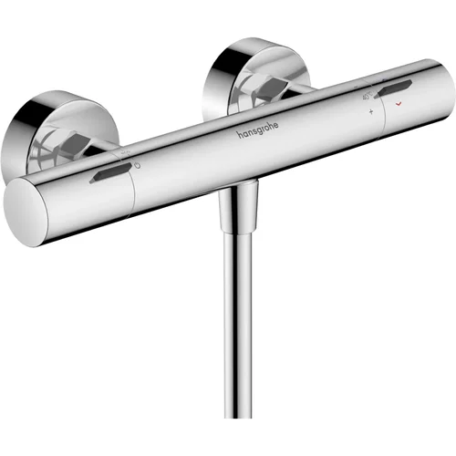 hansgrohe Ecostat Fine Brausethermostat Aufputz mit Temperaturbegrenzer Chrom