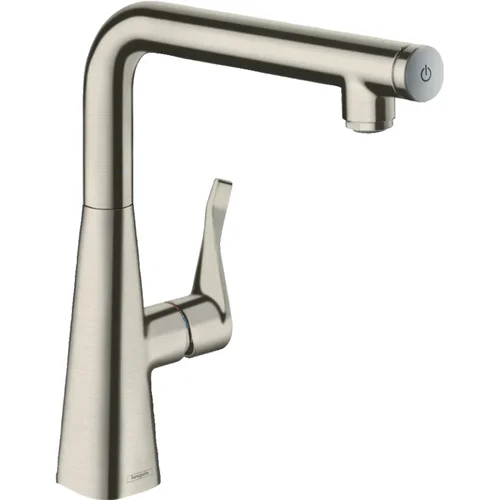 hansgrohe Metris Select M71 Einhebel-Küchenmischer 260, 1jet Edelstahl Finish