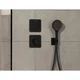 hansgrohe ShowerSelect Comfort Q Ventil Unterputz für 3 Verbraucher Mattschwarz, Detailansicht