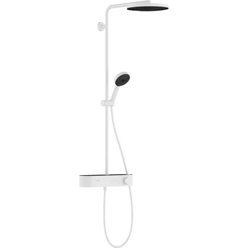 hansgrohe Pulsify S Showerpipe 260 1jet mit ShowerTablet Select 400 Mattweiß