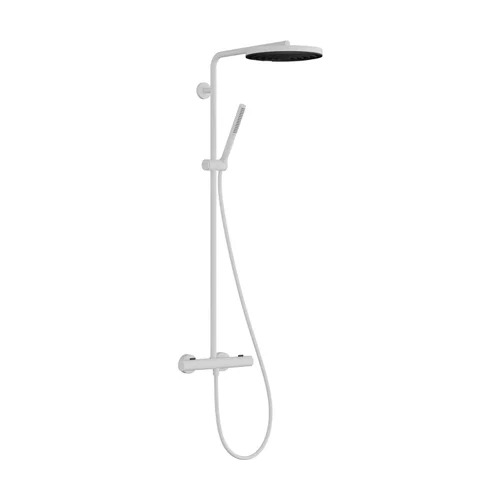 hansgrohe Pulsify S Puro Showerpipe 260 1jet EcoSmart mit Ecostat Fine Mattweiß