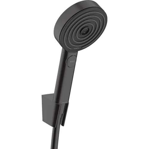 hansgrohe Pulsify Select S Brausehalterset 105 3jet Relaxation EcoSmart mit Brauseschlauch 125 cm Mattschwarz