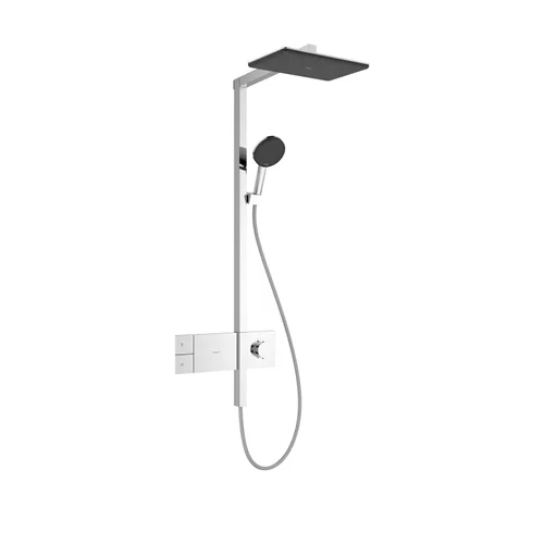 hansgrohe Raindance Alive Q Showerpipe 210/340 1jet EcoSmart mit ShowerSelect Comfort Chrom
