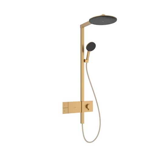 hansgrohe Raindance Alive S Showerpipe 300 1jet mit ShowerSelect Comfort Brushed Bronze