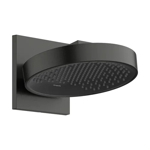 hansgrohe Rainfinity Kopfbrause 250 1jet EcoSmart mit Wandanschluss Brushed Black Chrome