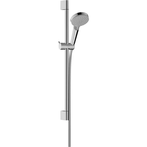 hansgrohe Vernis Blend Brauseset 100 Vario EcoSmart mit Brausestange Crometta 65 cm Chrom