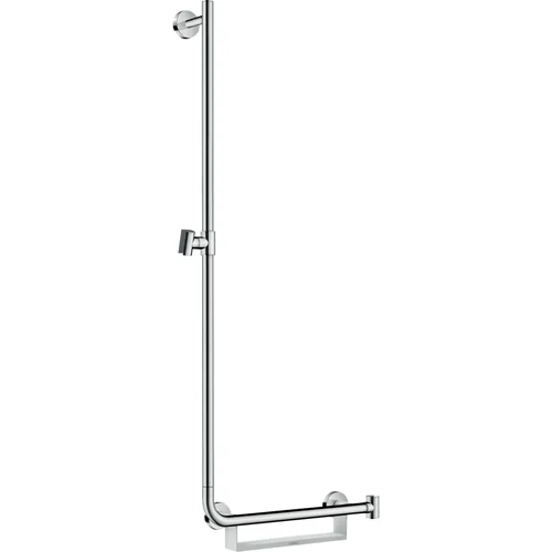 hansgrohe Unica Brausestange Comfort 110 cm links Weiß/Chrom