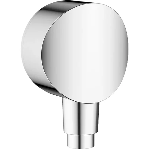hansgrohe FixFit Wandanschluss S mit Rückflussverhinderer und Kunststoffanschlusswinkel Chrom