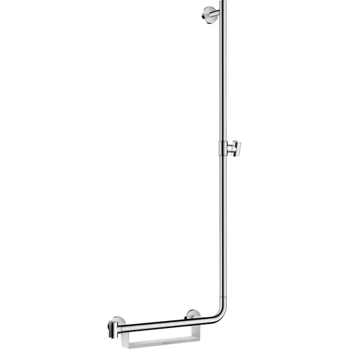 hansgrohe Unica Brausestange Comfort 110 cm rechts Weiß/Chrom