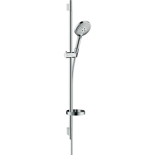 hansgrohe Raindance Select S Brauseset 120 3jet mit Brausestange 90 cm und Seifenschale Chrom
