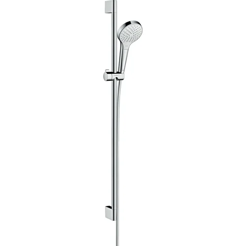 hansgrohe Croma Select S Brauseset 110 Vario mit Brausestange 90 cm Weiß/Chrom