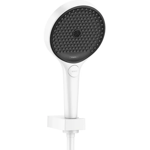 hansgrohe Rainfinity Brausehalterset 130 3jet mit Brauseschlauch 160 cm Mattweiß