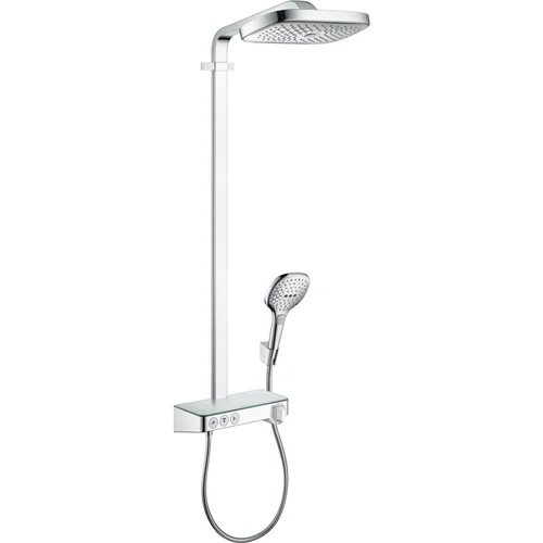 hansgrohe Raindance Select E Showerpipe 300 3jet mit ShowerTablet Select 300 Chrom