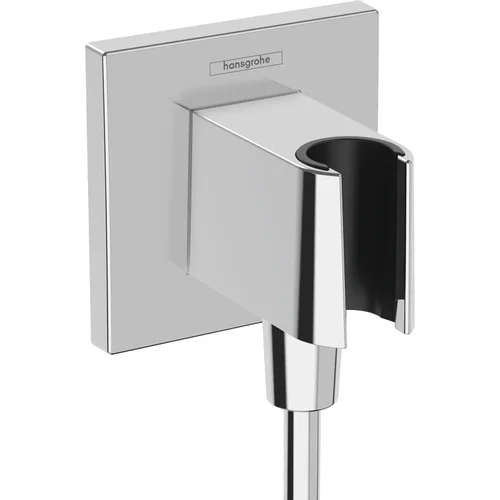 hansgrohe FixFit E Wandanschluss mit Brausehalter Chrom