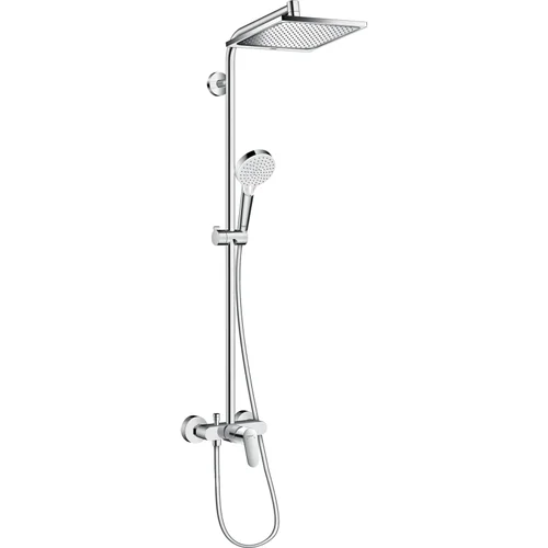 hansgrohe Crometta E Showerpipe 240 1jet mit Einhebelmischer Chrom