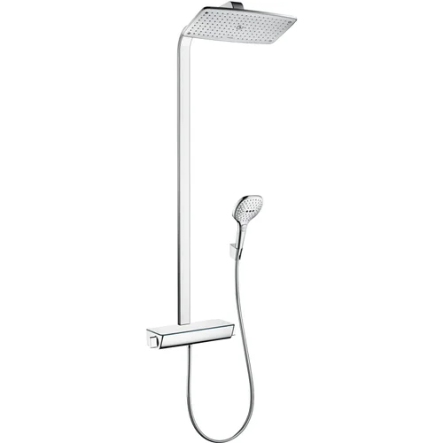 hansgrohe Raindance E Showerpipe 360 1jet EcoSmart mit Thermostat Chrom