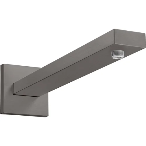hansgrohe Brausearm E 39 cm mit rechteckigem Schaft Brushed Black Chrome