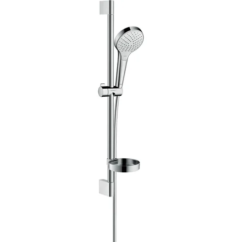 hansgrohe Brauseset Croma Select S 110 Vario - EcoSm m.Unica Typ 65 Cassetta'S ws/chr Weiß/Chrom
