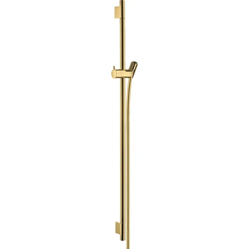 hansgrohe Unica Brausestange S Puro 90 cm mit Isiflex Brauseschlauch 160 cm Polished Gold Optic