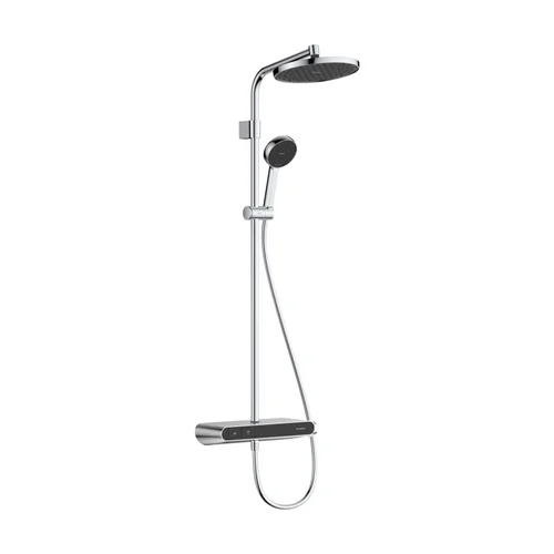 hansgrohe Activera S Showerpipe 240 1jet EcoSmart+ mit ShowerTablet Select 360 Varia Chrom