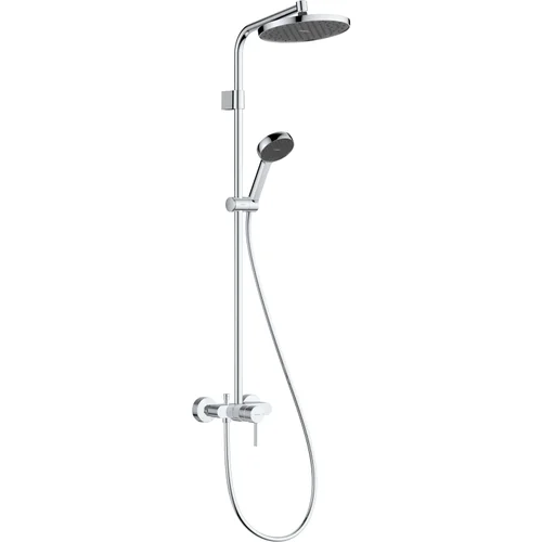 hansgrohe Activera S Showerpipe 240 1jet EcoSmart mit Einhebelmischer Varia Chrom