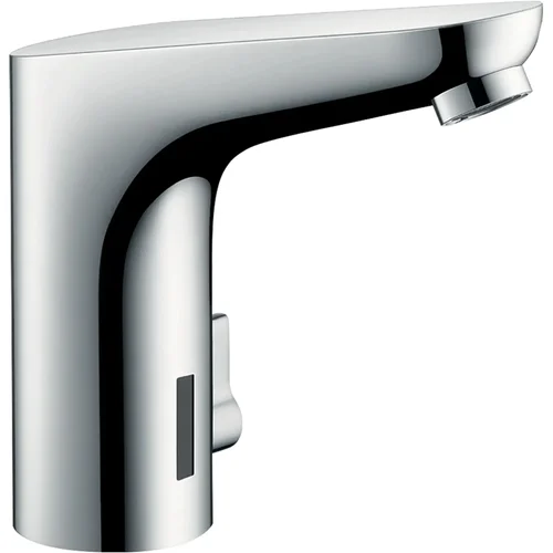 hansgrohe Focus Elektronik-Waschtischmischer 130 mit Temperaturregulierung Netzanschluss 230 V Chrom