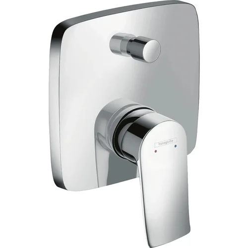 hansgrohe Metris Einhebel-Wannenmischer Unterputz für iBox universal Chrom