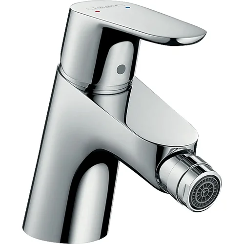 hansgrohe Focus Einhebel-Bidetmischer mit Push-Open Ablaufgarnitur Chrom
