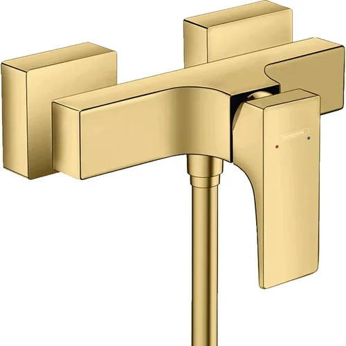 hansgrohe Metropol Einhebel-Brausemischer Aufputz mit Hebelgriff Polished Gold Optic