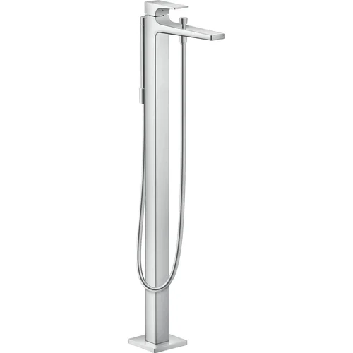 hansgrohe Metropol Einhebel-Wannenmischer bodenstehend mit Hebelgriff Chrom